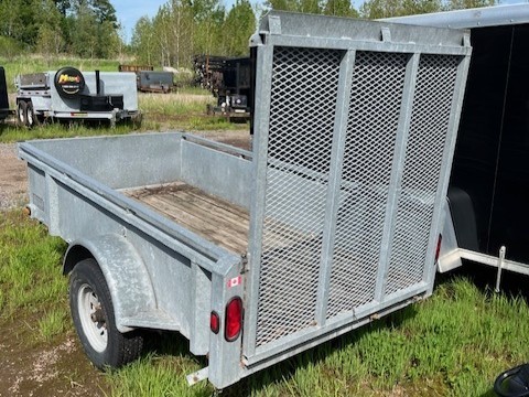 Cargo, Utility Trailers  2012 5' x 8' Galvanized Utility Trailer Photo